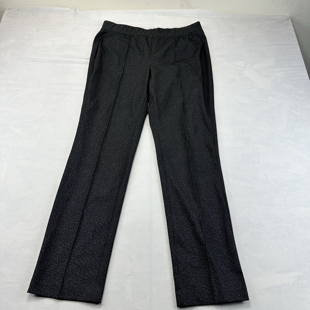 Chico's Size 0.5 US 4/6 Women's Black Stretch Straight Leg Dress Pants